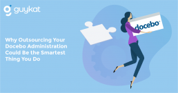 Blue banner with GuyKat graphic and blog title