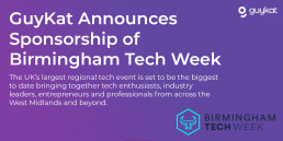 GuyKat to sponsor Birmingham Tech Week 2023