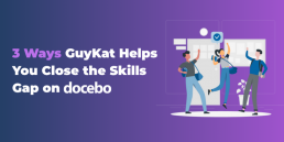 Illustration of three professionals celebrating success beside text reading 